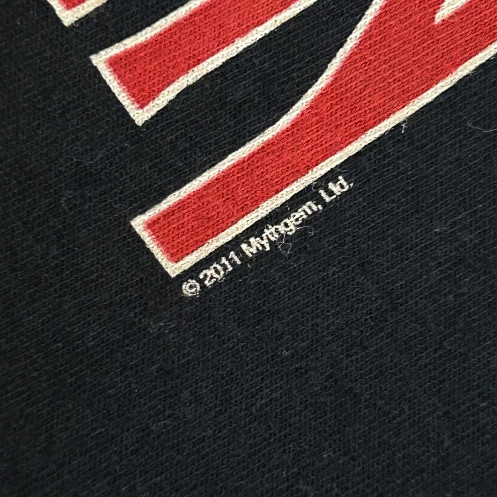 Bay Island Black Led Zeppelin Short Sleeve Tee Sz L - Picture 9 of 11